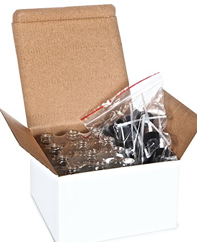 Vivaplex, 12, Clear, 2 oz Glass Bottles, with Black Fine Mist Sprayers
