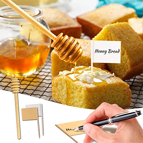 Marble Pink Cheese Knife Set, Ceramic Handle Charcuterie Board Accessories Butter Spreader Knife Slicer With Serving Tongs, Spoons, Forks, Flags, Wooden Honey Dipper - color: Marble Pink