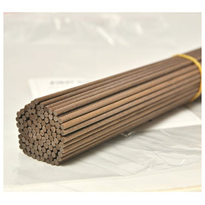 50 Pieces Fiber Reed Diffuser Replacement Refill Sticks for Aroma Fragrance (Brown, 10" x3mm) - color: Brown, size: 10"x3mm