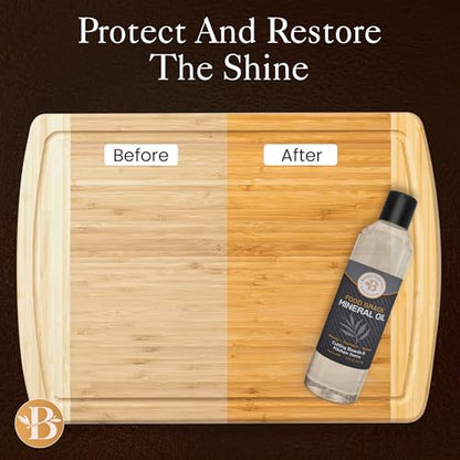 Cutting Board Oil Applicator Brush - Mineral Oil, Wax & Wood Oil Spreader for Cutting Boards, Butcher Blocks, Bamboo Boards, Wooden Utensils, Sealing & Maintaining Wood Surfaces, Brown - color: Brown