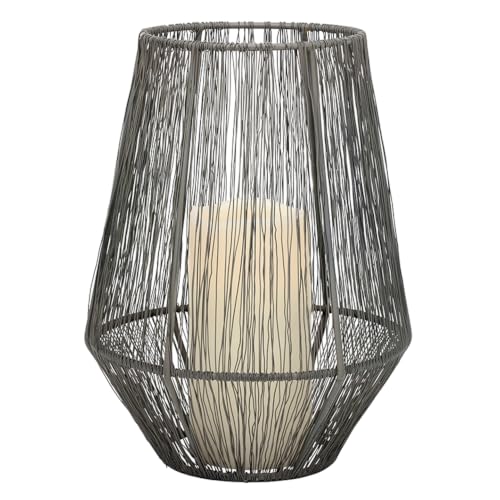 SBDS Candle Holder Tabletop Lantern Indoor Outdoor, 10.25", Metal Wire - size: 10.25"