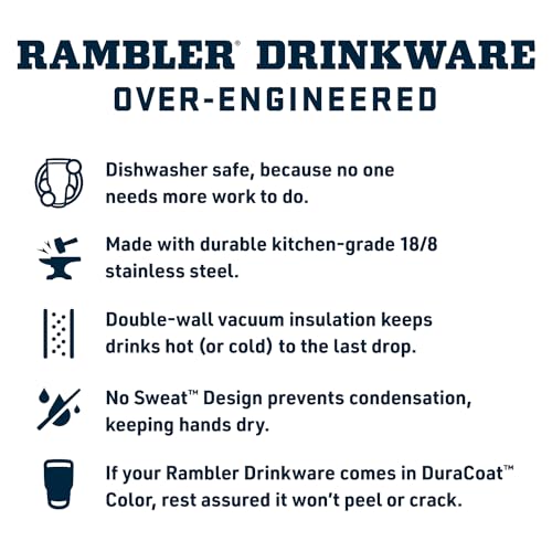 YETI Rambler 10 oz Tumbler, Stainless Steel, Vacuum Insulated with MagSlider Lid, Rescue Red - color: Rescue Red