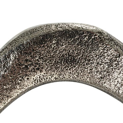 Bloomingville Antique Metal Knot Figurine, Silver - color: Silver