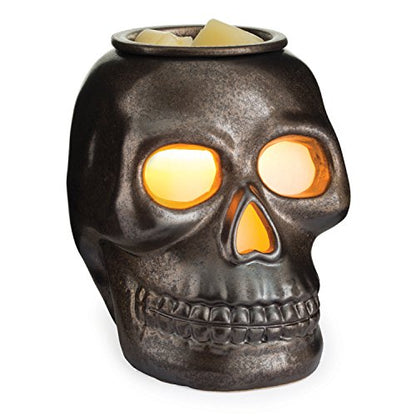 Candle Warmers ETC. Illumination Fragrance Warmer- Light-Up Warmer for Warming Scented Candle Wax Melts and Tarts or to Freshen Room, Gothic Skull - size: Skull