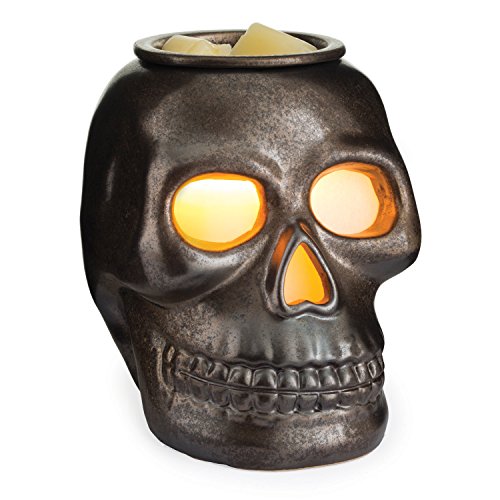 Candle Warmers ETC. Illumination Fragrance Warmer- Light-Up Warmer for Warming Scented Candle Wax Melts and Tarts or to Freshen Room, Gothic Skull - size: Skull
