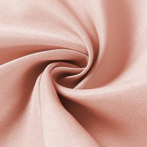 Bailarina Cloth Napkins Set of 80,17x17 inches Dinner Napkins Cloth Washable,Polyester Square Table Cloth Napkin Bulk with Hemmed Edges Ideal for Banquets, Parties and Weddings-Dusty Pink - color: Dusty Pink