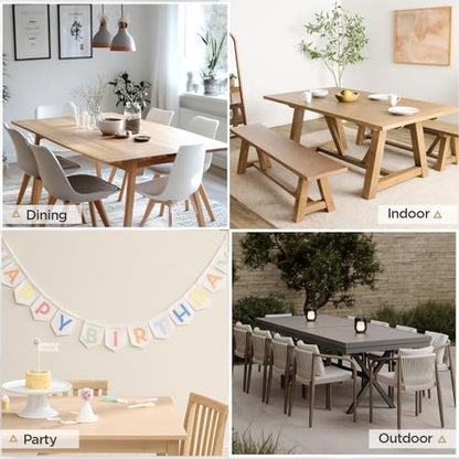 Rectangle Vinyl Tablecloth Heavy Duty Waterproof Oil Proof Wipeable Table Cloth Durable Wrinkle Free PVC Table Cover for Dining Party Indoor Outdoor (Gold Butterfly Blossom,54" X 78") - color: Gold Butterfly Blossom