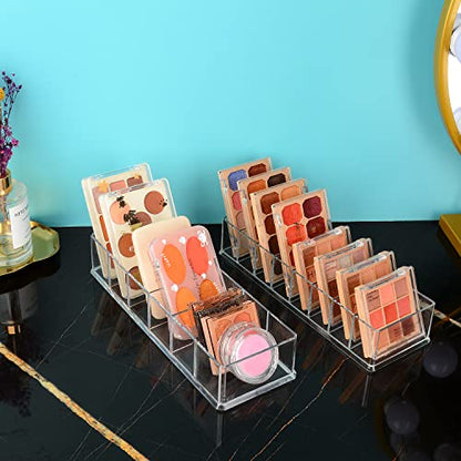 JessLab Acrylic Organizers, Bathroom Organizer for Drawer, Cosmetic Display Cases for Vanity, Countertop, Desk, Kitchen, and Makeup Storage, 8-Section - style: 8 Compartment