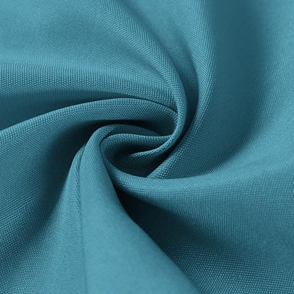 Bailarina Cloth Napkins Set of 80,17x17 inches Dinner Napkins Cloth Washable,Polyester Square Table Cloth Napkin Bulk with Hemmed Edges Ideal for Banquets, Parties and Weddings-Peacock Blue - color: Peacock Blue