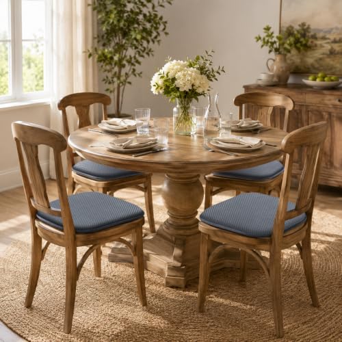 Grey Foam Seat Cushions Kitchen Chairs Pads for Dining Chairs Non Slip Office Seat Cushions Washable U Shaped Soft Thick Large Metal Wooden Chair Cushions,17" x 15" | Grey 17x15 U Shaped Washable Soft Thick Memory Foam Large Office Metal Wooden Outdoor Pa