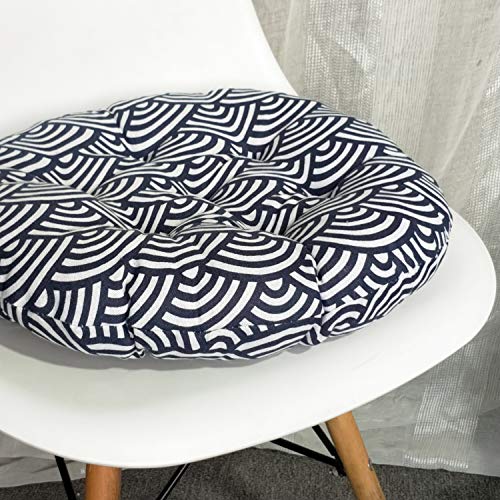 vctops Bohemian Soft Round Chair Pad Garden Patio Home Kitchen Office Seat Cushion Cloud Diameter 18" - color: Cloud, style: Diameter 18 Inch