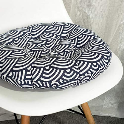 vctops Bohemian Soft Round Chair Pad Garden Patio Home Kitchen Office Seat Cushion Cloud Diameter 18" - color: Cloud, style: Diameter 18 Inch