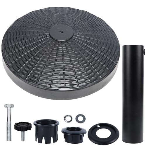 31 lbs Heavy Duty Patio Market Umbrella Base Stand - size: 17.7"