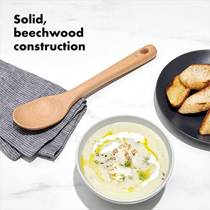 OXO Good Grips 3-Piece Wooden Spoon Set - style: Spoon Set