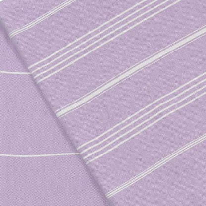 Bersuse Towels Anatolia XL Beach Blanket Throw Blanket Turkish Towel 100% Cotton Extra-Large Quick-Dry Lightweight Premium Peshtemal Towel - 61x82 Inches, Lilac - color: Lilac