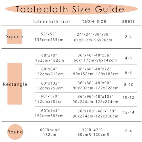 MANGATA CASA Checkered Table Cloth for Square Tables-Gingham Waterproof Kitchen & Table Linens-Polyester Buffalo Plaid Wrinkle Free Table Cover(Pumpkin Yellow 52x52in) - color: Pumpkin Yellow, size: 52" x 52" (Square)
