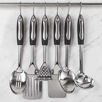 Home Hero Stainless Steel Kitchen Utensils Set - Heat-Resistant Silicone & Nonstick Tools - Durable Stainless Steel Kitchen Gadgets - Complete Kit Measuring Cups & Spoons - 41-Piece Set | Heat-Resistant Stainless Steel Kitchen Utensil Set - Measuring Cups
