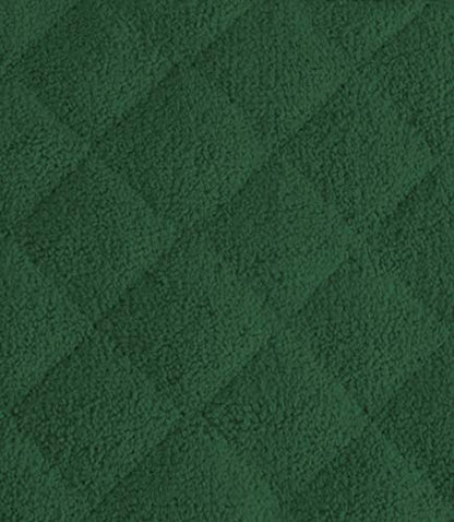 DII Basic Terry Collection 100% Cotton Quilted, Oven Mitt, Dark Green, 2 Piece - color: Dark Green, size: Oven Mitt