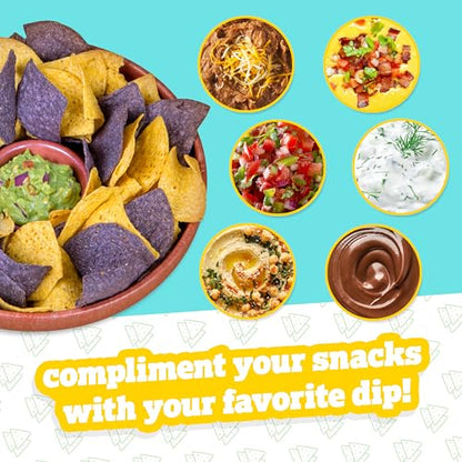 Nostalgia Taco Tuesday 10-Inch Tortilla Chip & Salsa Bowl, Perfect For Potato Chips, Pretzels, Veggies, Ranch, Guacamole, Dips, Hummus, Brown - style: Chip/Salsa Bowl