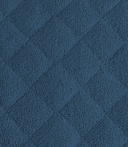 DII Basic Terry Collection 100% Cotton Quilted, Oven Mitt, Blue, 2 Piece - color: Blue, size: Oven Mitt