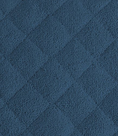DII Basic Terry Collection 100% Cotton Quilted, Oven Mitt, Blue, 2 Piece - color: Blue, size: Oven Mitt