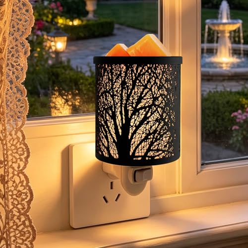 Plug in Wax Warmer for Scented Wax melt Warmer scentsy Plug in Wax melt Warmer Electric Candle Warmer Home Decor Gifts for Women（Black Forest）… - color: 3-forest