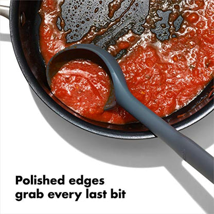 OXO Good Grips 3-Piece Silicone Utensil Set, Gray, One size - style: 3-Piece Set