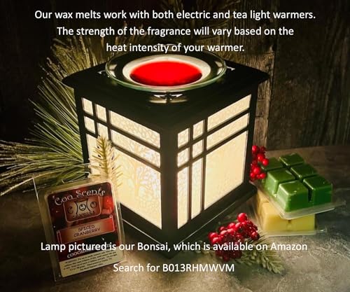 Coffee House Scented Wax Melts, 6 Pack – USA Made – Wax Cubes for Wax Melt Warmer, Coffee Variety Pack - Coconut, Maple Latte, Hazelnut, Hot Chocolate, Vanilla Latte, & Cappuccino Brulee