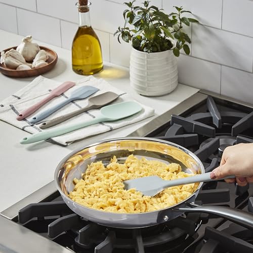 Cuisinart High Heat Resistant Spatulas, Set of 5, Multicolor, CTG-00-5SP - color: Pastel, size: Set of 5