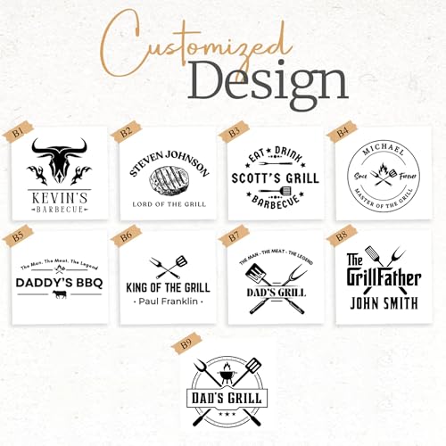 Personalized Cutting Board – Custom Engraved Grilling Gifts for Men, Birthday, Wedding, Housewarming – Ideal Present for Man, Dads, Husbands, Newlyweds, Perfect for Grill, Valentines Day Gifts for Him - style: Dad-Gift