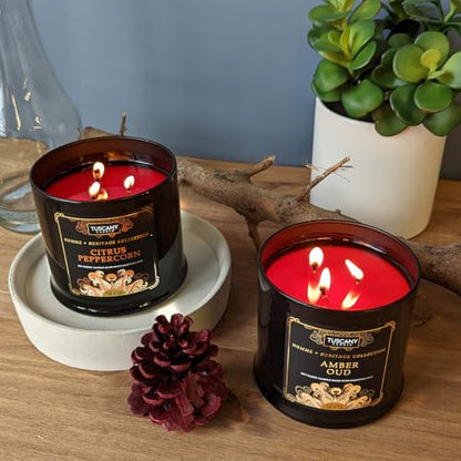 Tuscany Candle Amber Oud Scented Jar Candle, 15 oz – Homme + Heritage Collection