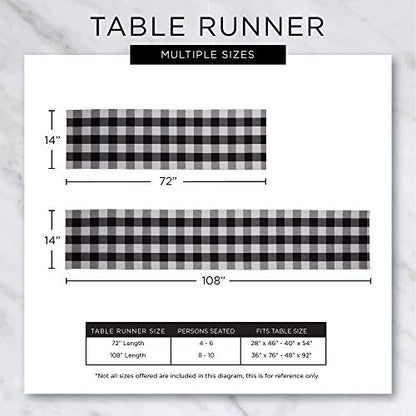 DII Variegated Tabletop Collection, Table Runner3x72, Spice - color: Spice, size: Table Runner, 13x72"