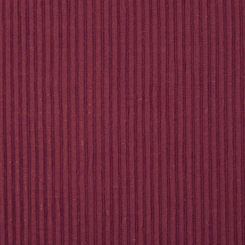 DII Basic Everyday Ribbed Tabletop 100% Cotton, Placemat Set, 13x19, Barn Red, 6 Piece - color: Barn Red, size: 13x19"