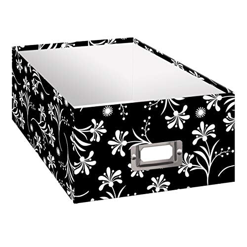 Pioneer Photo Albums B-1BW Photo Storage Box, Ruby Design (Pack of 6) - color: Ruby Design, size: Pack of 6