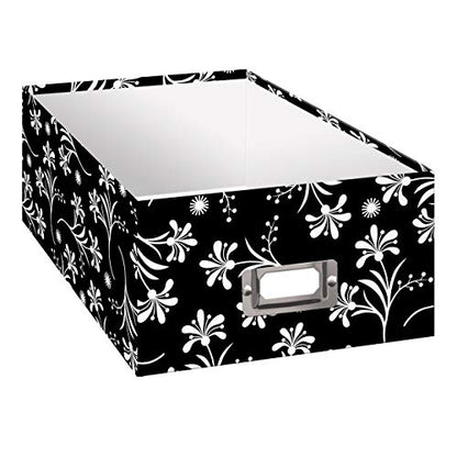 Pioneer Photo Albums B-1BW Photo Storage Box, Ruby Design (Pack of 6) - color: Ruby Design, size: Pack of 6