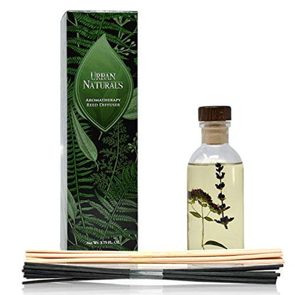 Garden Lavender Reed Diffuser Oil Set with Reed Sticks – Calming, Herbal Fragrance - Made in The USA - color: Garden Lavender