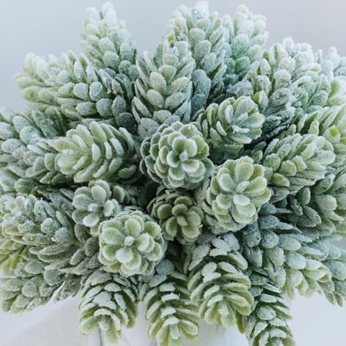 Winlyn Set of 3 Small Artificial Succulent Potted Plants Fake Aloe Hops String of Pearls in Modern Marble Ceramic Planter for Home Garden Bathroom Shelf Office Desk Tabletop Indoor Outdoor Décor