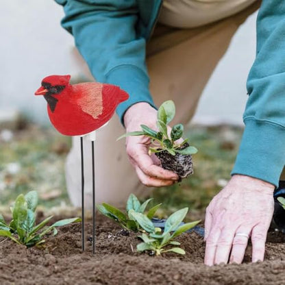 Soil Moisture Sensor, Simulated Bird Shape Intelligent Soil Meter with Automatic Alarm, Portable Bird Plant Water Tester Gardening Tool Kit for Indoor Plants Outdoor Plants Garden Decorations