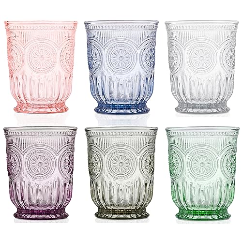 Multi-colored Small Drinking Glasses - color: Multicolor, size: Small