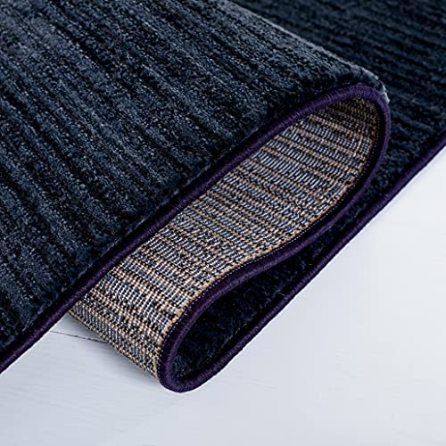 SAFAVIEH Vision Collection Runner Rug - 2'2" x 6', Black, Modern Ombre Design, Non-Shedding & Easy to Clean, Ideal for Entryway, Foyer, Bedroom (VSN606Z) - color: Black, size: 2'2" x 6' (Runner)