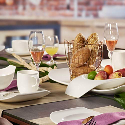 Villeroy & Boch La Divina Champagne, Crystal Glass, Clear, 260 ml, 1-Piece - style: Champagne flute