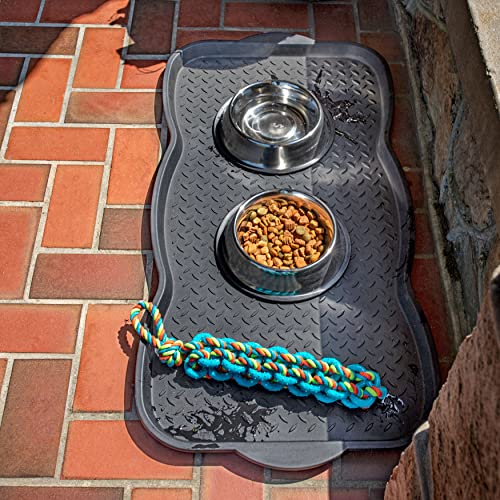 Mohawk Home Boot Tray Utility Solid Black (1'7"x3'3") Utility Mat - size: 1'7" x 3'4" (Rectangular)