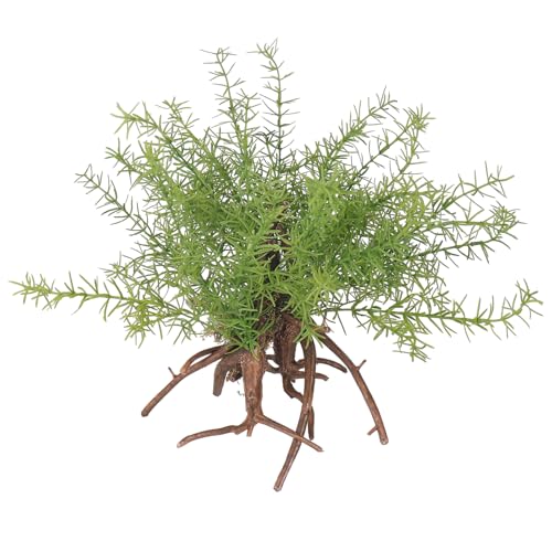 Abzo Fake Plants Faux Greenery Artificial Potted Plants for Home Decor Indoor Office Table Room Farmhouse Bathroom Decor - color: Green-2