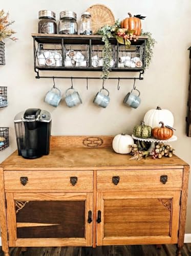 Bosmarlin Ceramic Coffee Mug Set of 4, 14 Oz, Coffee Cups with Big Handle, Microwave Safe, Unique Reactive Glaze (Light Blue, 14 Oz) - color: Light Blue