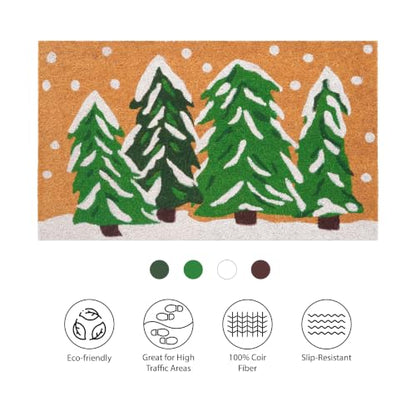 Calloway Mills 122251729 Winter Wonderland Doormat, 17" x 29", Multicolor - size: 1'5" x 2'5" (Rectangular)
