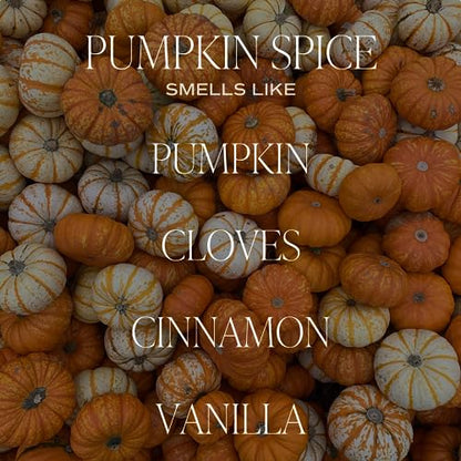 Sweet Water Decor Pumpkin Spice Reed Diffuser Set - Pumpkin, Cloves, Cinnamon, and Vanilla Fall Scented Diffusers - Scent Diffusers for Home, Long Lasting Fragrance, Made in the USA - style: Pumpkin Spice
