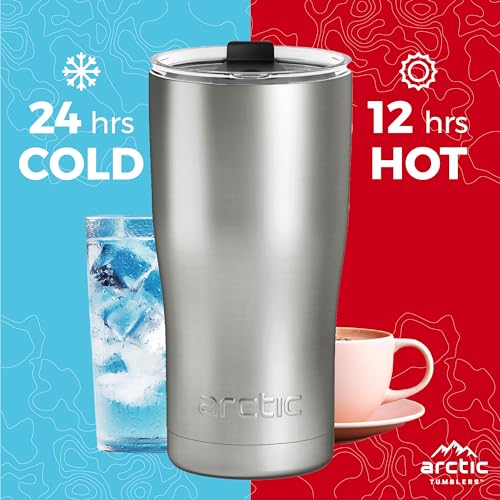 | 20 oz Matte Pink Insulated Tumbler with Straw & Cleaner - Retains Temperature up to 24hrs - Non-Spill Splash Proof Lid, Double Wall Vacuum Technology, BPA Free & Built to Last - color: Matte Pink Powder Coat, size: 20 Ounces