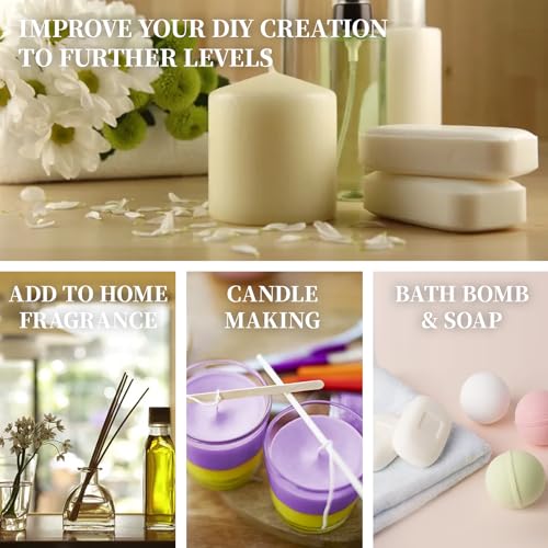 Well-Being Essential Oils Set-Essential Oils for Diffuser for Home,Essential Oils Diffuser Scents for Skin,Aromatherapy,Laundry,Candle&Soap Making,Humidifiers 6 X 10ML - color: Jet Black