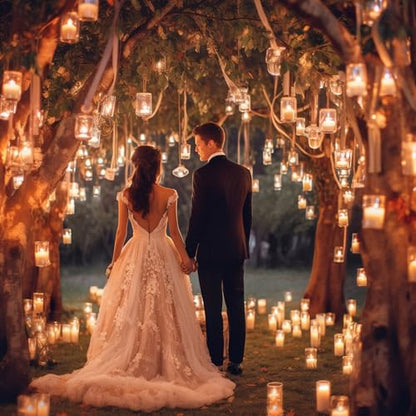 36 Pcs Pillar Candles and Glass Cylinder Vases Tall Cylinder Holders for Pillar Candles Wedding Centerpieces, Total 18 Sets(Clear,White) - color: Clear,white