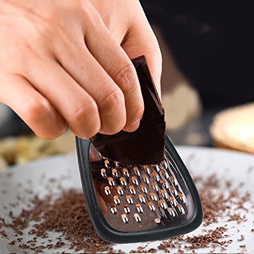 Kitchen Tools and Gadgets Set 5 Pieces, Cooking Essentials, Black | Essential Cooking Tools, Fruit/Vegetable Peeler, Grater, Bottle Opener, Pizza Cutter, Garlic/Ginger Grinder - color: Classical Black 5pcs